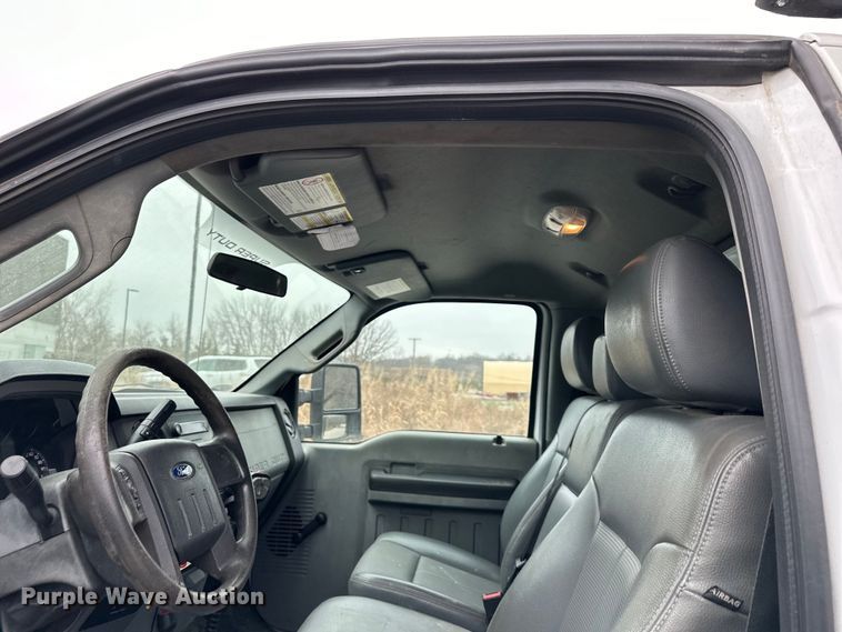 image for item DQ6372 2013 Ford F450 Super Duty XL dump flatbed truck