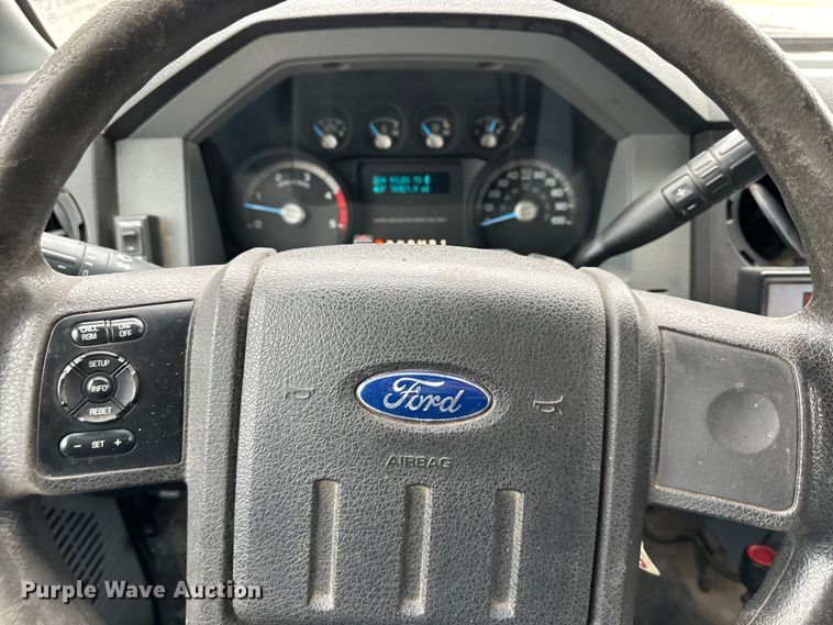 image for item DQ6372 2013 Ford F450 Super Duty XL dump flatbed truck