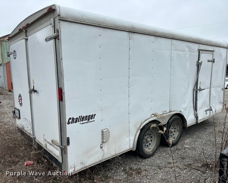 image for item DQ6373 2012 Homesteader  820CT enclosed cargo trailer