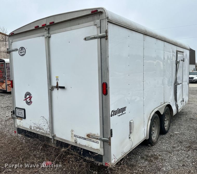 image for item DQ6373 2012 Homesteader  820CT enclosed cargo trailer