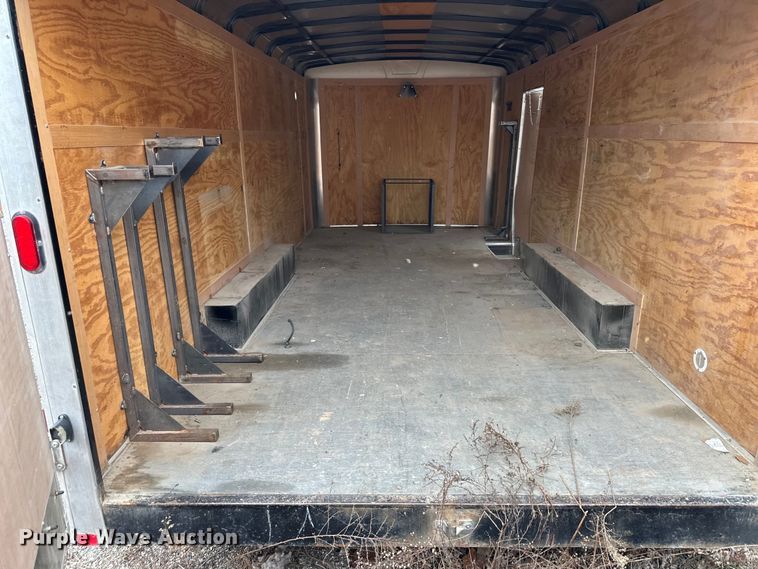 image for item DQ6373 2012 Homesteader  820CT enclosed cargo trailer