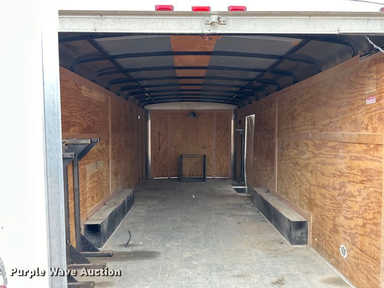 image for item DQ6373 2012 Homesteader  820CT enclosed cargo trailer