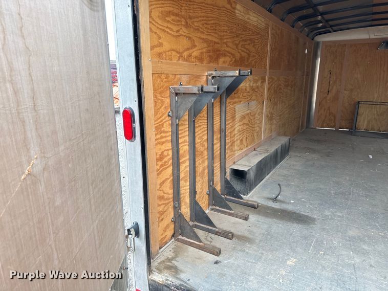 image for item DQ6373 2012 Homesteader  820CT enclosed cargo trailer