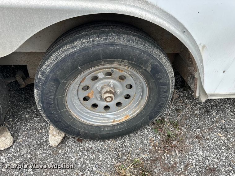 image for item DQ6373 2012 Homesteader  820CT enclosed cargo trailer