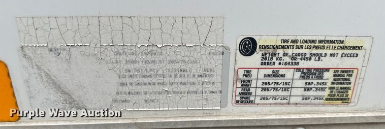 image for item DQ6373 2012 Homesteader  820CT enclosed cargo trailer