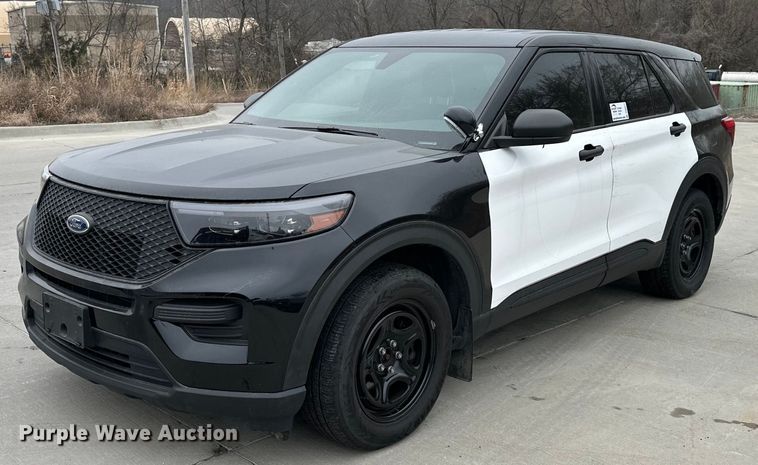 image for item DQ6377 2020 Ford Explorer Police Interceptor  SUV