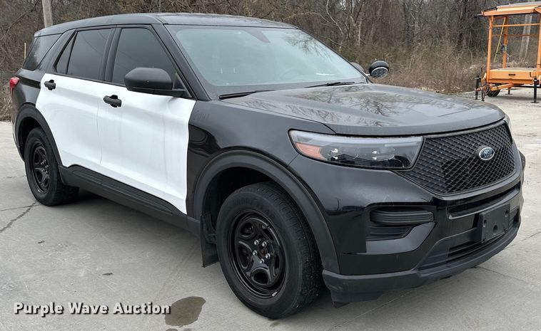 image for item DQ6377 2020 Ford Explorer Police Interceptor  SUV