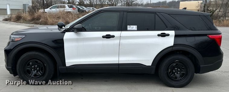 image for item DQ6377 2020 Ford Explorer Police Interceptor  SUV