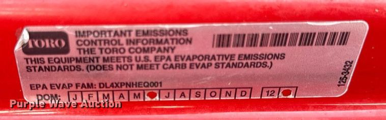 image for item EH6553 Toro Z-Master 3000 Series ZTR lawn mower