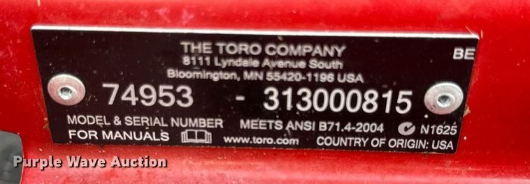 image for item EH6553 Toro Z-Master 3000 Series ZTR lawn mower