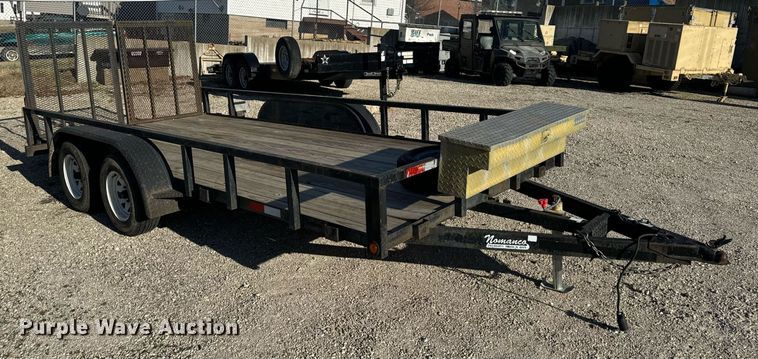 image for item EH6557 2004 Nomanco utility trailer