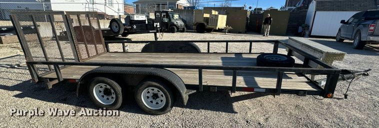 image for item EH6557 2004 Nomanco utility trailer