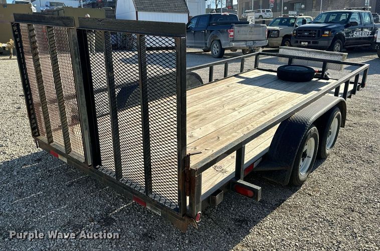 image for item EH6557 2004 Nomanco utility trailer