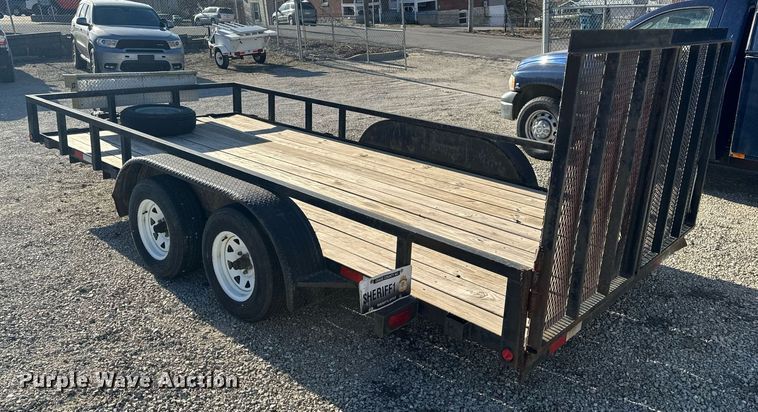 image for item EH6557 2004 Nomanco utility trailer