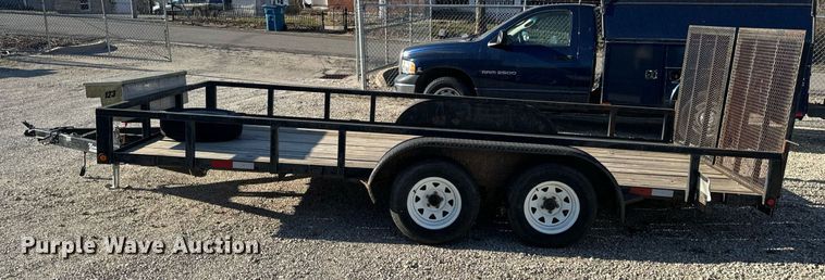 image for item EH6557 2004 Nomanco utility trailer