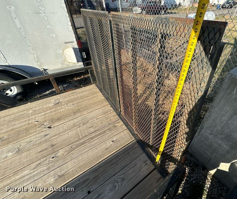 image for item EH6557 2004 Nomanco utility trailer