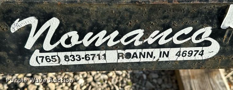 image for item EH6557 2004 Nomanco utility trailer