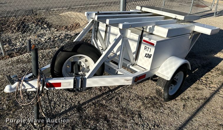 image for item EH6559 2011 RU2 Systems radar trailer