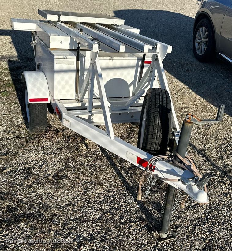 image for item EH6559 2011 RU2 Systems radar trailer