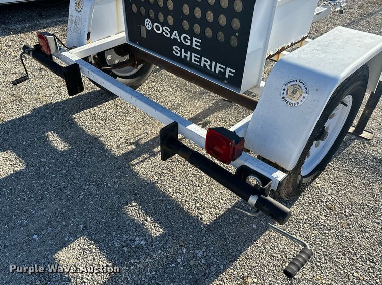 image for item EH6560 2010 K&K System radar trailer