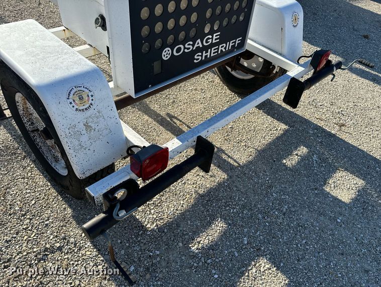 image for item EH6560 2010 K&K System radar trailer