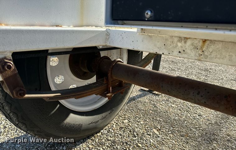 image for item EH6560 2010 K&K System radar trailer