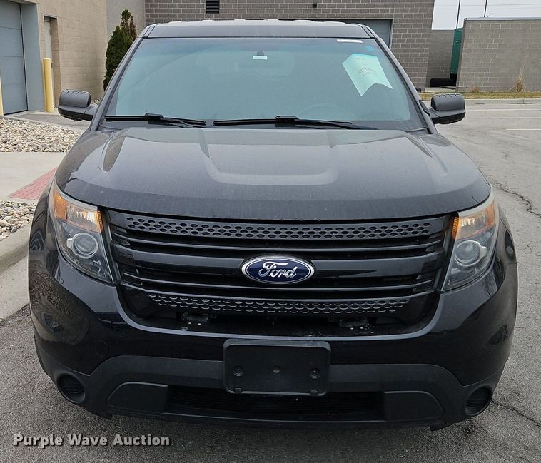 image for item EI3613 2015 Ford Explorer Police Interceptor  SUV