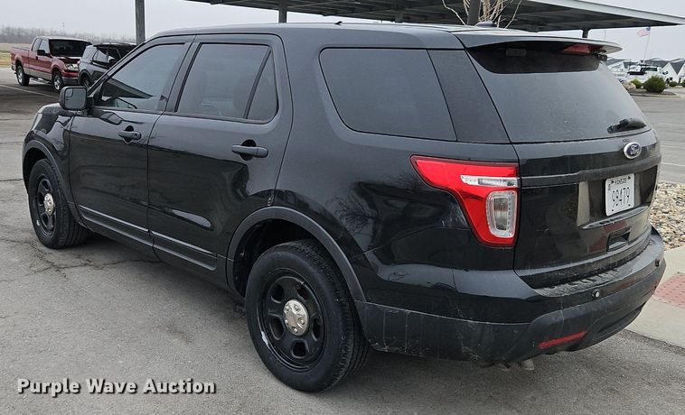 image for item EI3613 2015 Ford Explorer Police Interceptor  SUV