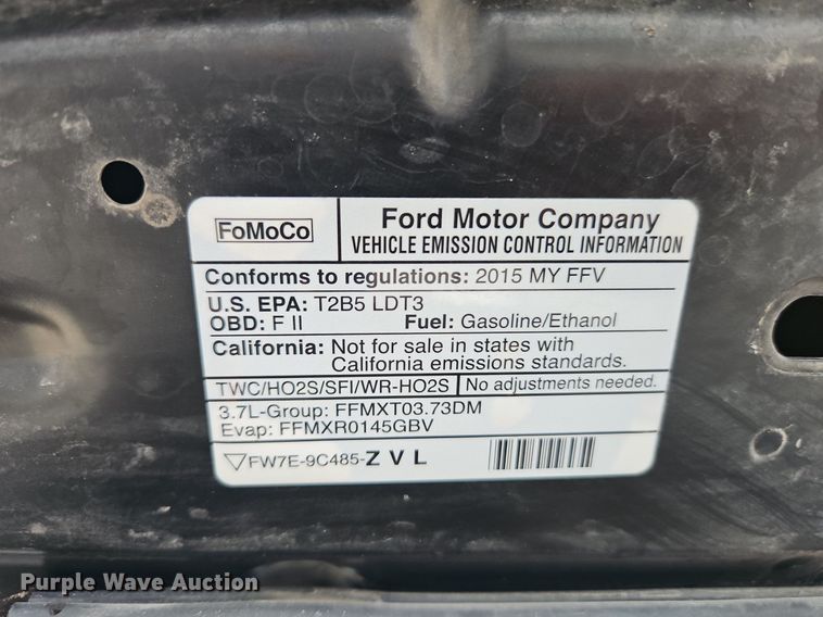 image for item EI3613 2015 Ford Explorer Police Interceptor  SUV