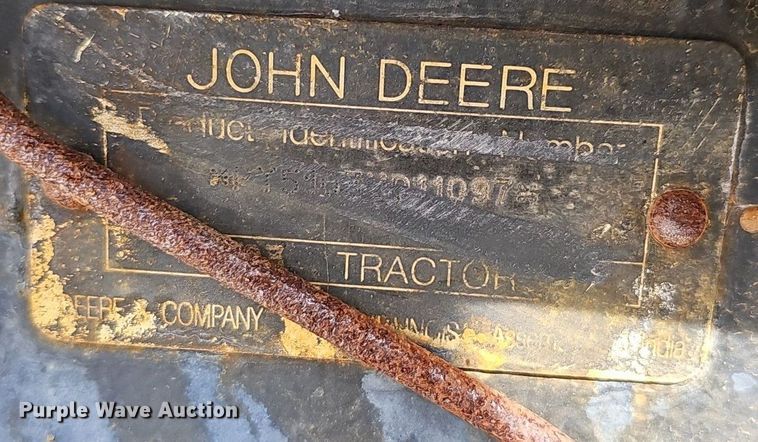 image for item EJ5999 2005 John Deere 5103 tractor