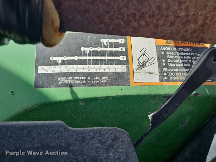 image for item EJ6000 2001 John Deere 5210 tractor