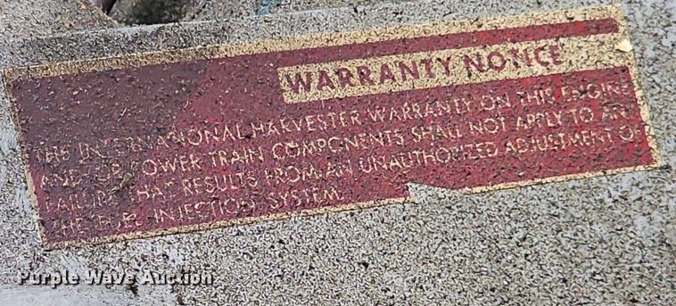 image for item EJ6003 1983 International 1754 fuel truck