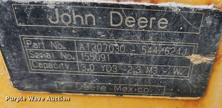 image for item EJ6004 2005 John Deere 624J wheel loader