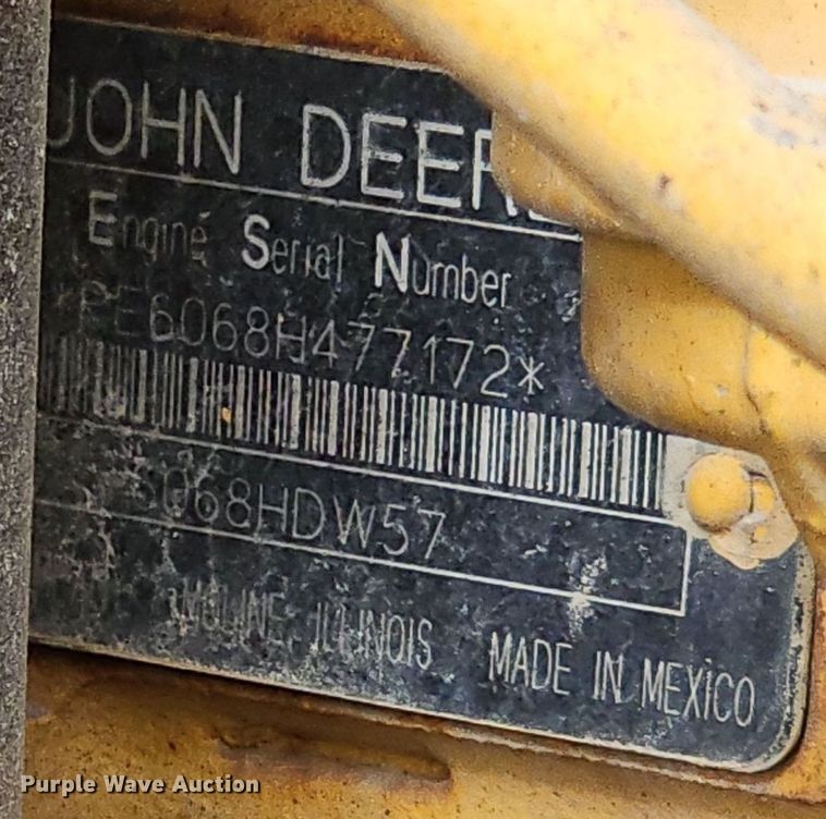 image for item EJ6004 2005 John Deere 624J wheel loader