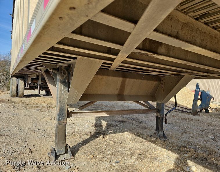 image for item EJ6007 2013 Travis Body 48FT. S/102 walking floor trailer