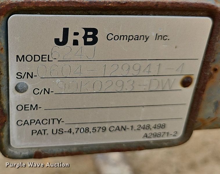 image for item EJ6008 2004 John Deere 624J wheel loader