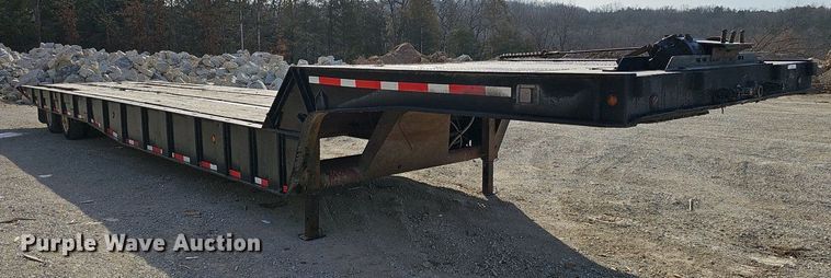 image for item EJ6009 1988 Landoll  drop deck trailer