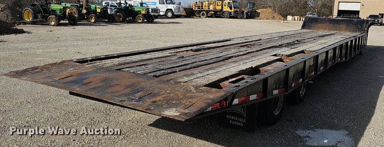 image for item EJ6009 1988 Landoll  drop deck trailer