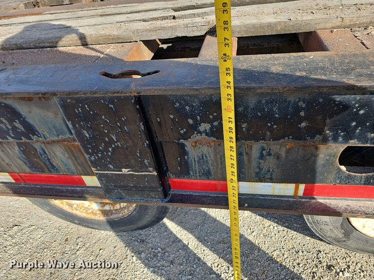 image for item EJ6009 1988 Landoll  drop deck trailer