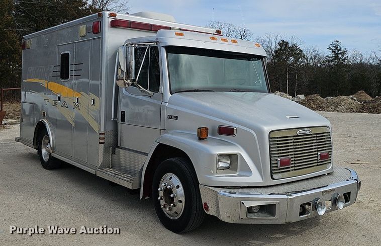 image for item EJ6011 1998 Freightliner FL60 ambulance