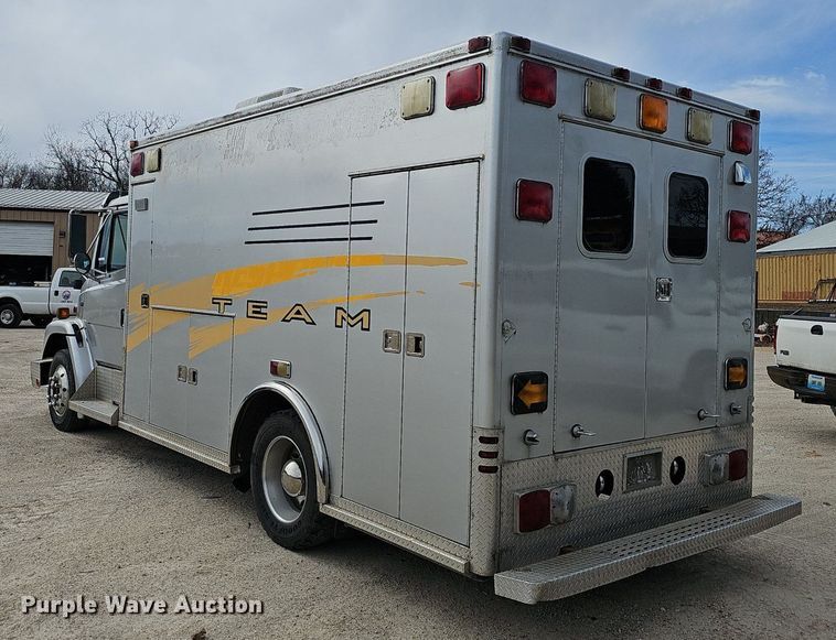image for item EJ6011 1998 Freightliner FL60 ambulance