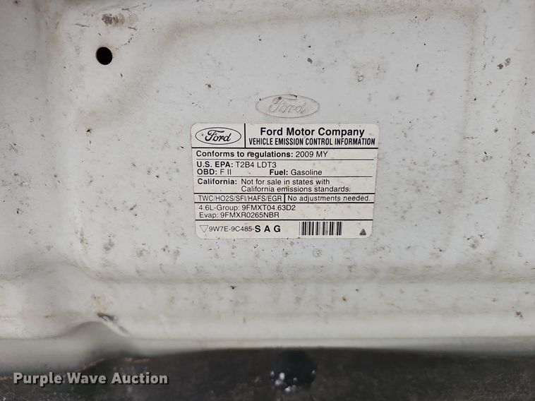 image for item EJ6083 2009 Ford  F150 SuperCab pickup truck