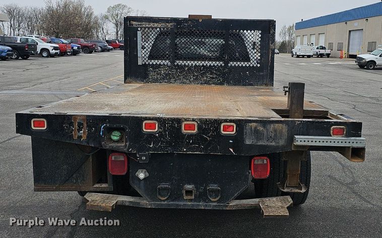 image for item EJ6087 2008 Dodge Ram 4500 flatbed truck