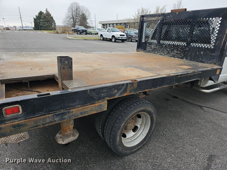 image for item EJ6087 2008 Dodge Ram 4500 flatbed truck