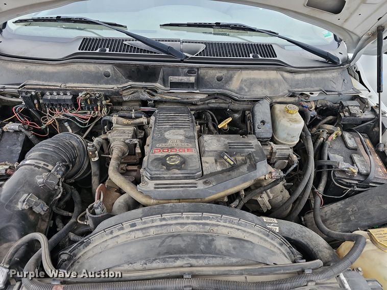 image for item EJ6087 2008 Dodge Ram 4500 flatbed truck