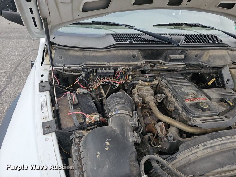 image for item EJ6087 2008 Dodge Ram 4500 flatbed truck