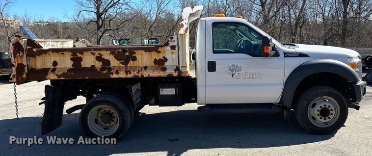 image for item EK4149 2014 Ford F550 Super Duty XL dump truck
