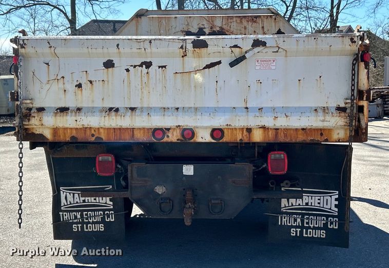 image for item EK4149 2014 Ford F550 Super Duty XL dump truck