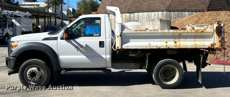 image for item EK4149 2014 Ford F550 Super Duty XL dump truck