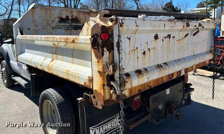image for item EK4149 2014 Ford F550 Super Duty XL dump truck